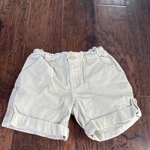 Girls Cherokee tan shorts